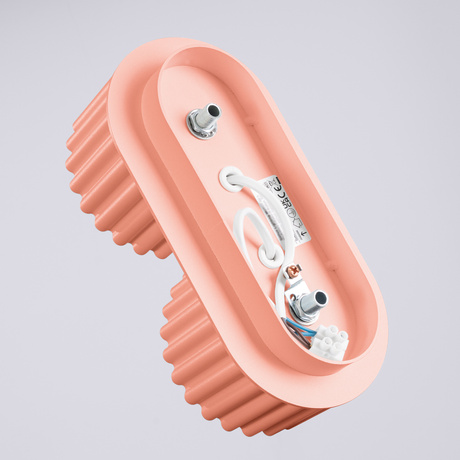 Lámpara de techo AURA 2 melocotón Gx53