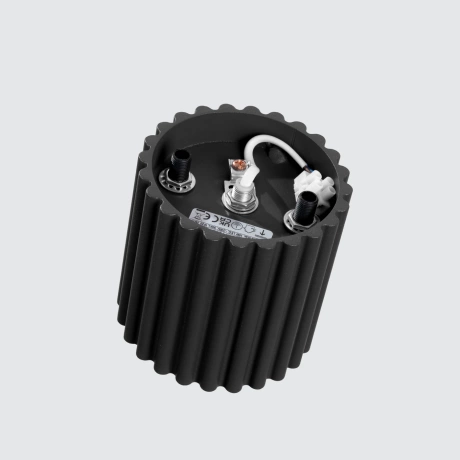 Lámpara de techo AURA 1 negra GU10