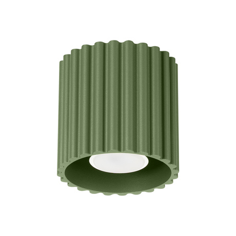 Lámpara de techo AURA 1 verde oliva GU10