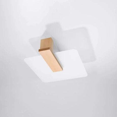 Lámpara de techo LAPPO madera natural