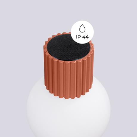 Aplique HALO rojo ocra IP44