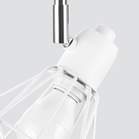 Plafond ARTEMIS 2 blanco + 2x bombilla LED E14 3000K Cálido 7,5W 620lm