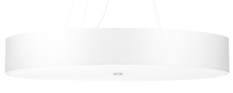 Lámpara de araña SKALA 90 blanca + 6 bombillas LED E27 3000K Cálida 7,5W 620lm