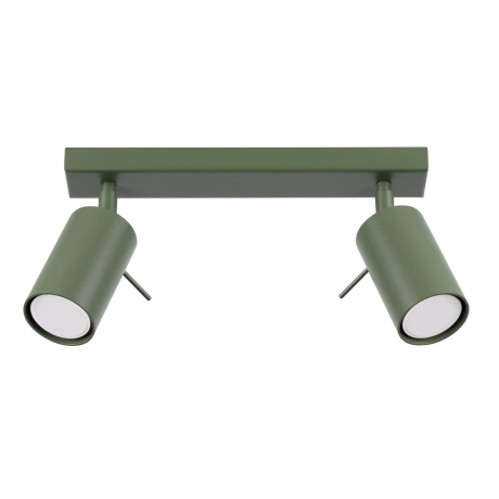 Lámpara de techo RING 2 verde oliva