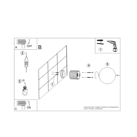 Aplique HALO moca IP44