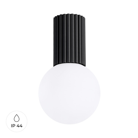 Lámpara de techo HALO negro IP44