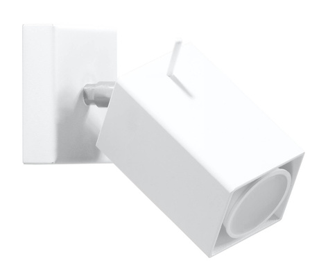 Aplique MERIDA 1 blanco + 1x bombilla LED GU-10 4000K Fría 7W 630lm