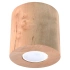 Lámpara de techo ORBIS madera natural