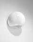 Aplique pintado GLOBE blanco brillo + 1x bombilla LED E27 4000K Fría 7,5W 650lm
