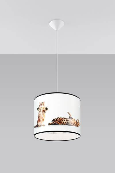 Lámpara colgante KOTY 30 + 1x bombilla LED E27 4000K Fría 7,5W 650lm