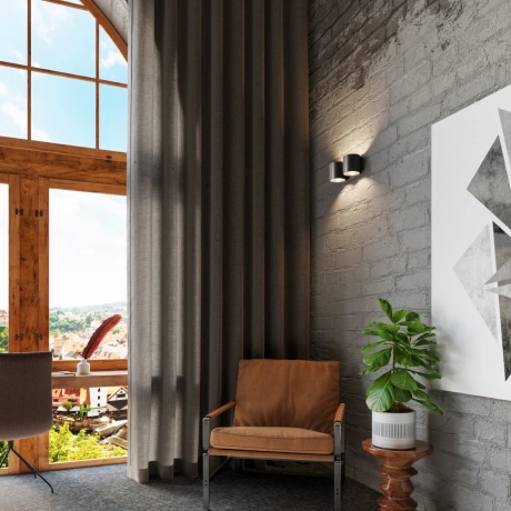 Aplique ORBIS 2 negro