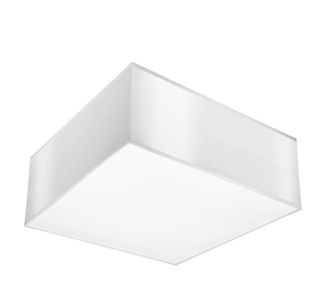Plafón de techo HORUS 25 BLANCO + 1x bombilla LED E27 4000K Fría 7,5W 650lm