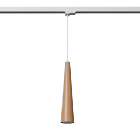 Lámpara colgante GU10 de madera natural SULA #W