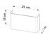 Aplique COPERTURA blanco +2xBombilla LED G9 4000K Fría 4,5W 530lm