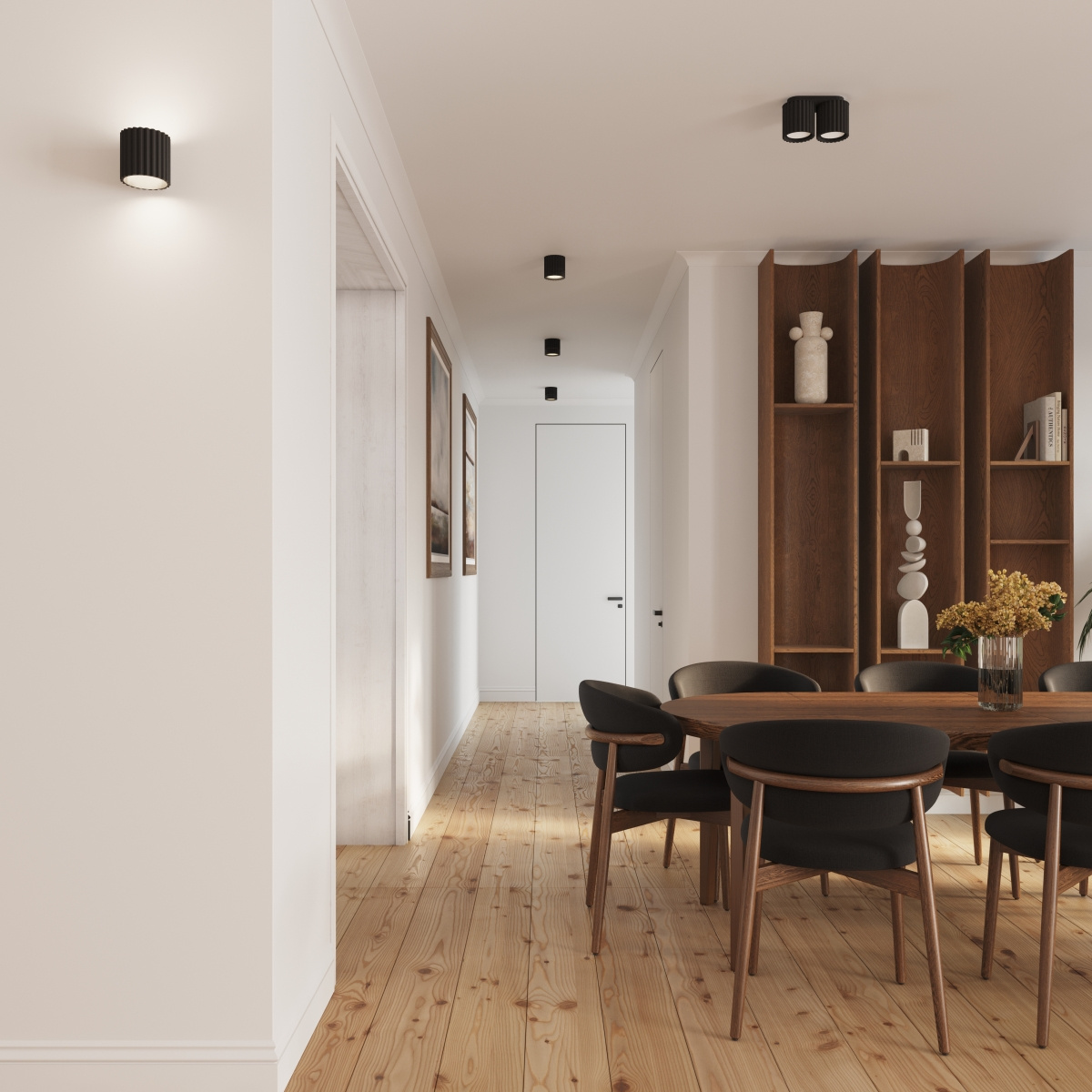 Aplique AURA negro G9