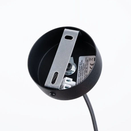 Lámpara colgante BRINA 1 negra