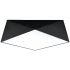 Lámpara de techo HEXA 45 negra