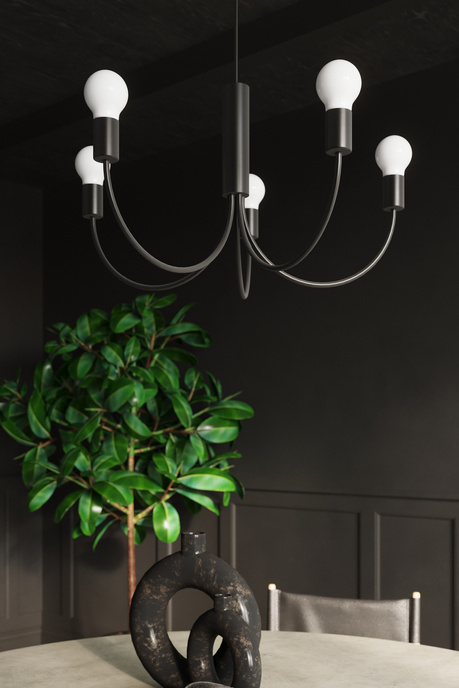 Lámpara de araña PICCOLO 3 + 3x bombilla LED E27 3000K Cálida 7,5W 620lm