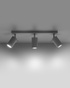 Plafond RING 3L blanco + 3x Bombilla LED GU-10 3000K Cálida 7W 620lm
