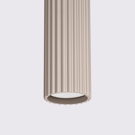 Lámpara colgante KARBON 1 taupe