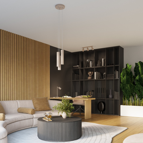 Lámpara de pared KARBON 30 taupe