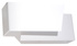 Aplique PIEGARE blanco + 1x bombilla LED G9 4000K Fría 4,5W 530lm