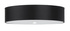 Plafond SKALA 50 negro + 5x bombilla LED E27 3000K Cálida 7,5W 620lm