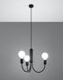 Lámpara de araña PICCOLO 3 + 3x bombilla LED E27 3000K Cálida 7,5W 620lm
