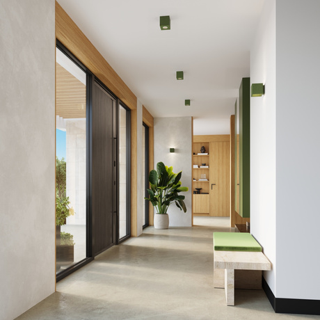 Aplique QUAD hormigón verde oliva