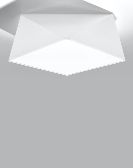 Plafond HEXA 35 BLANCO + 2x bombilla LED E27 3000K Cálido 7,5W 620lm