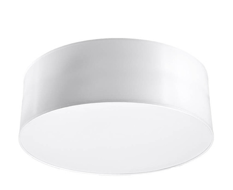 Plafón de techo ARENA 25 GRIS + 1x bombilla LED E27 3000K Cálida 7,5W 620lm