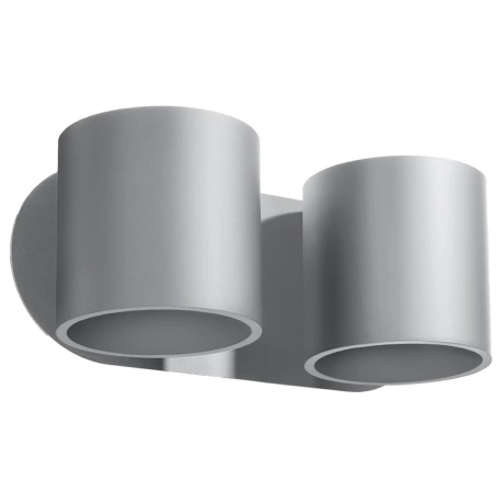 Aplique ORBIS 2 gris