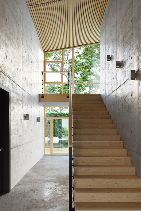 Aplique BLOCCO gris + 1x bombilla LED G9 3000K Cálida 4,5W 510lm