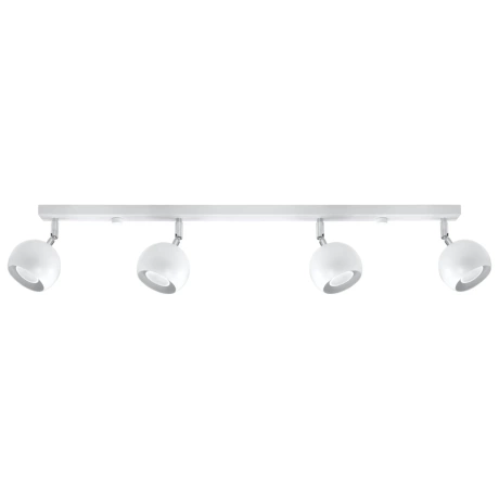 Lámpara de techo OCULARE 4L blanca