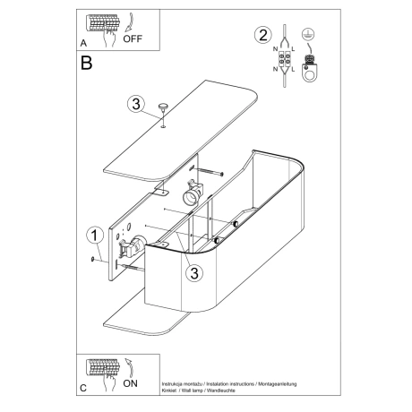Aplique LOKKO blanco