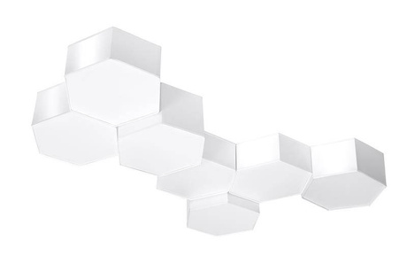 Plafond SUNDE 15 blanco + 2x bombilla LED E27 3000K Cálida 7,5W 620lm