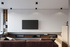 Plafond TIUBE negro + 1x bombilla LED GU10 AR111 3000K Cálido 12W 800lm