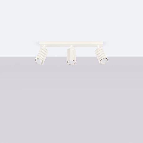 Lámpara de techo KARBON 3L beige