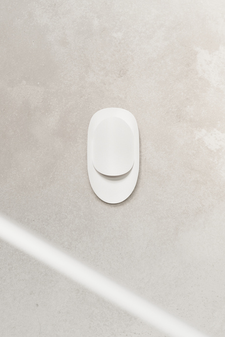 Aplique TEAR blanco + 1x bombilla LED G9 3000K Warm 4.5W 510lm