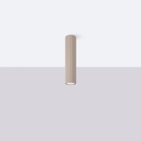 Lámpara de techo KARBON 30 taupe