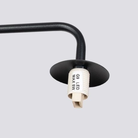 Aplique ASTRAL 1 negro