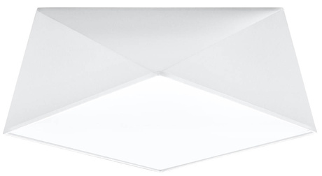 Plafond HEXA 35 BLANCO + 2x bombilla LED E27 4000K Fría 7,5W 650lm