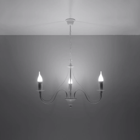 Araña MINERWA 3 blanca