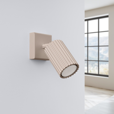 Lámpara de pared KARBON taupe