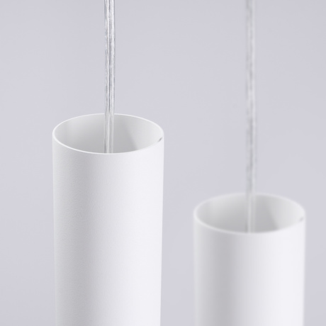 Lámpara colgante LAMI 3P blanca