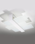Plafond FENIKS 2 blanco + 2x bombilla LED E27 3000K Cálido 7,5W 620lm