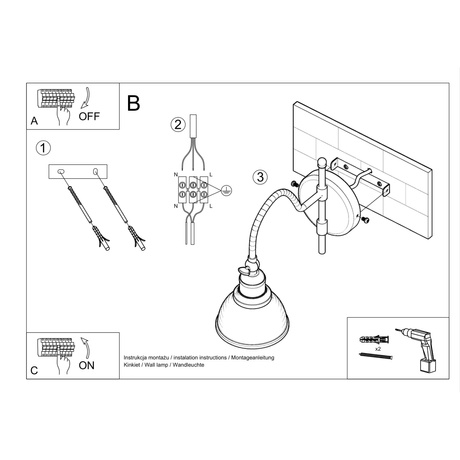 Lámpara colgante ALMILO