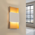 DURLIN Aplique oro/blanco + 2x bombilla LED G9 4000K Frío 4,5W 460lm