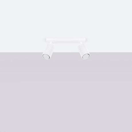 Lámpara de techo KARBON 2 blanca