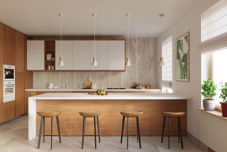 QUBIC lámpara colgante gris + 1x bombilla LED E27 4000K Fría 7,5W 650lm